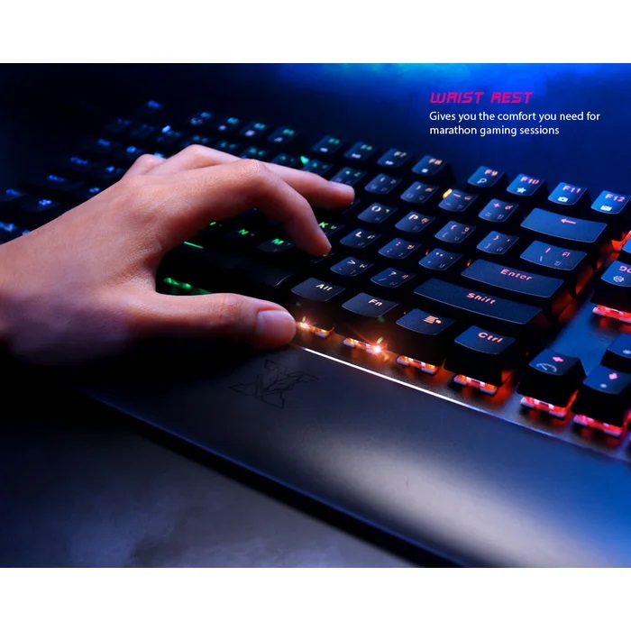 NUBWO X30  BLACK RED SWITCH TERMINATOR Full RGB Mechanical Keyboard RGB Macro คีย์บอร์ดมีสาย  คีย์บอร์ดเกมมิ่ง
