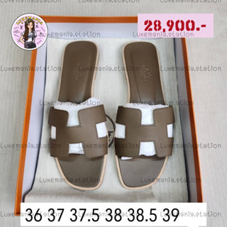 👜: New!! Hermes Oran Sandals Etoupe‼️ก่อนกดสั่งรบกวนทักมาเช็คสต๊อคก่อนนะคะ‼️