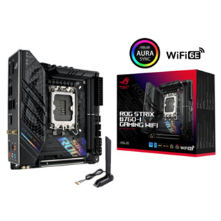 ASUS ROG B760-I GAMING WIFI (DDR5) (SOCKET LGA 1700) MAINBOARD ITX (เมนบอร์ด) สินค้าใหม่! ประกันศูนย์ 3ปี