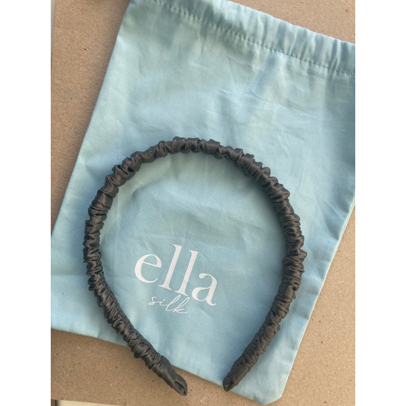 คาดผมผ้าไหมมัลเบอร์รี่ ella silk