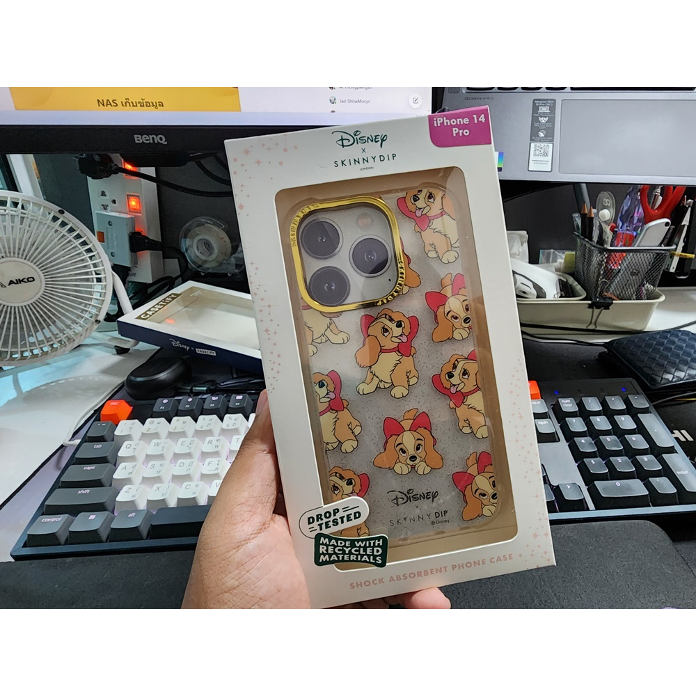 Case iPhone 14 Pro Skinnydip lady and the tramp เหมือนใหม่ใช้น้อย