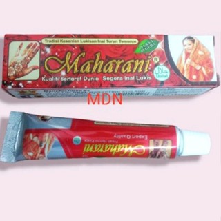 MAHARANI RED HENNA เฮนน่าหลอด