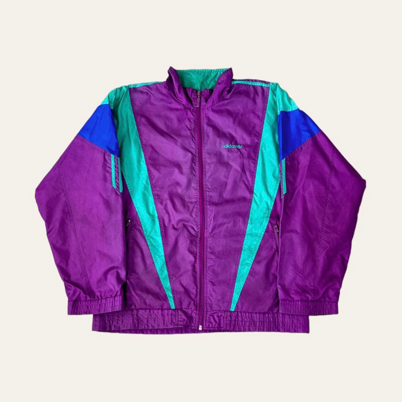 Purple Adidas Jacket M