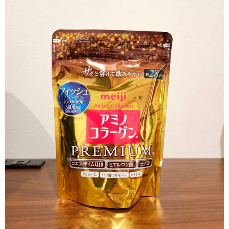 Meiji Amino Collagen Premium (28วัน) เมจิ คอลลาเจน รุ่นพรีเมียม