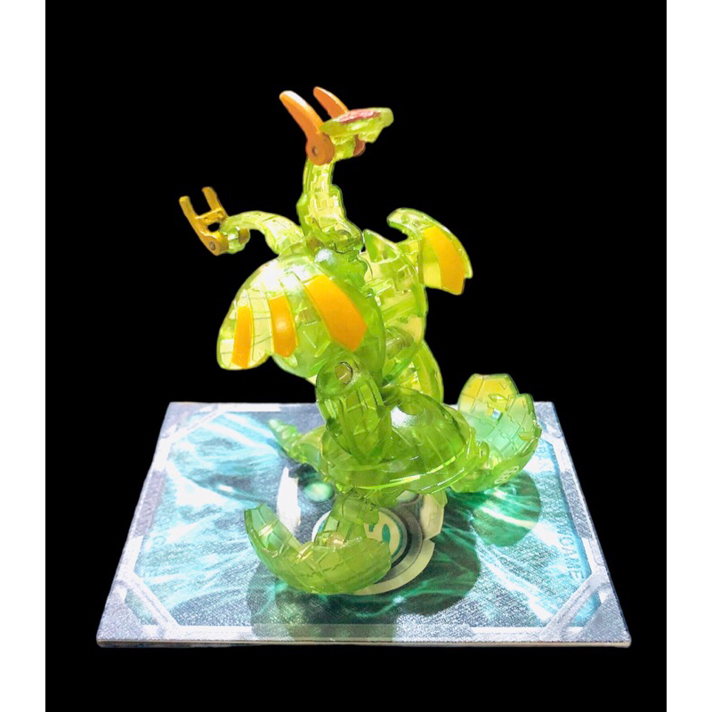 Bakugan New Vestoria Translucent Clear Ventus ALTAIR & WIRED LYNC's Combat Set ( Custom Painted )