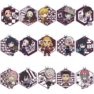 พวงกุญแจลายดาบพิฆาต​อสูร Ichiban Kuji Demon Slayer Kimetsu no Yaiba Proceed with an Unbreakable Heart Prize J