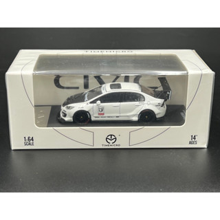 Time Micro​ 1/64 Honda Civic Modified white