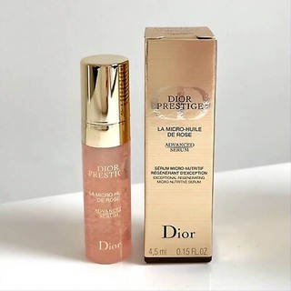4.5ml. ของแท้ Dior prestige la micro huile de rose advanced serum 5ml ปกติไซส์ขาย 30ml 9500.- วิตามิ