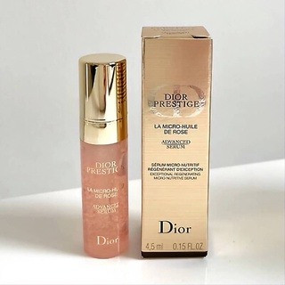 4.5ml. ของแท้ Dior prestige la micro huile de rose advanced serum 5ml ปกติไซส์ขาย 30ml 9500.- วิตามิน บูสเตอร์ รุ่นขายดี