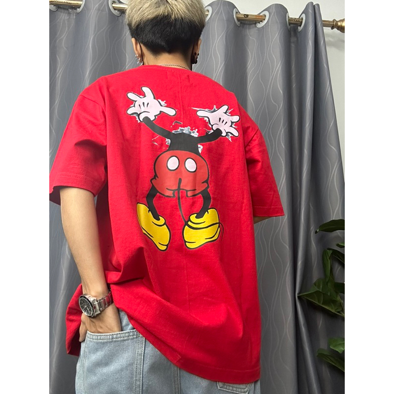 เสื้อยืดOversize SmileOnlyBrand cotton100% Mickey