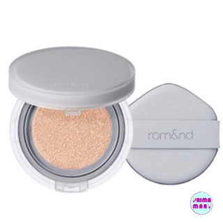 Rom&amp;nd Nu Zero Cushion SPF24 PA++ ขนาด 15 g. คุชชั่น บางเบา ผิวสวย