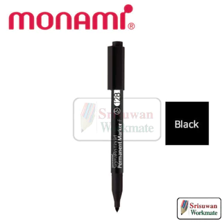แยกด้าม 1 ด้าม Monami 128 Sigmaflo liquid permanent marker หัว Fine 1.0 mm. ปากกามาร์คเกอร์ถาวร กันน้ำ น้ำเงิน ดำ แดง สี