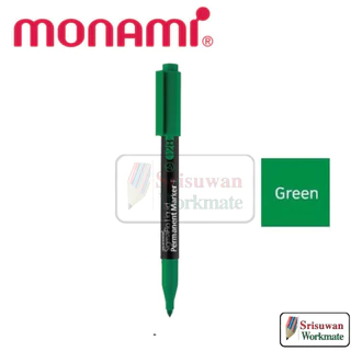 แยกด้าม 1 ด้าม Monami 128 Sigmaflo liquid permanent marker หัว Fine 1.0 mm. ปากกามาร์คเกอร์ถาวร กันน้ำ น้ำเงิน ดำ แดง สี