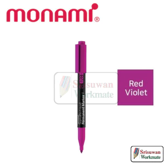 แยกด้าม 1 ด้าม Monami 128 Sigmaflo liquid permanent marker หัว Fine 1.0 mm. ปากกามาร์คเกอร์ถาวร กันน้ำ น้ำเงิน ดำ แดง สี