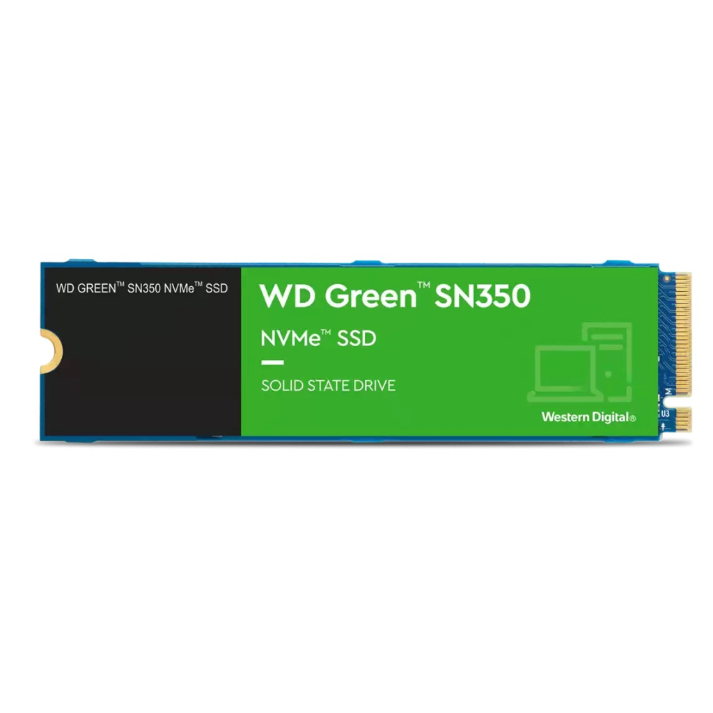 500 GB SSD (เอสเอสดี) WD GREEN SN350 - PCIe 3x4/NVMe M.2 2280 WDS500G2G0C