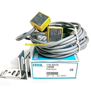 T18-30MX PHOTOELECTRIC SWITCH SENSOR FOTEK NPN+PNP NO ระยะการทำงาน 30เมตร