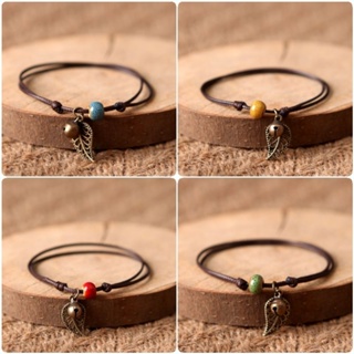 พร้อมส่ง! กำไลข้อมือเชือกถักสไตล์ โบฮีเมียน  Mini Bohemian Bracelet