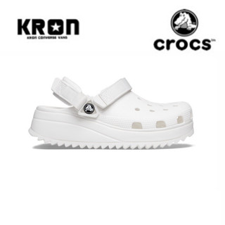 ลิขสิทธิ์แท้ 100% [พร้อมส่ง] Crocs Classic Hiker Clog White/White 206772-143