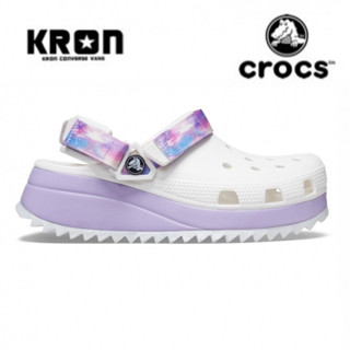 ลิขสิทธิ์แท้ 100% Crocs Classic Hiker Dream Clog White x Lavender 207772-577