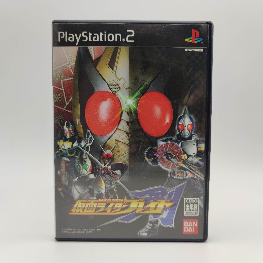 Kamen Rider Blade แผ่นสภาพดี มีการ์ด king form ให้ PlayStation 2 [PS2]