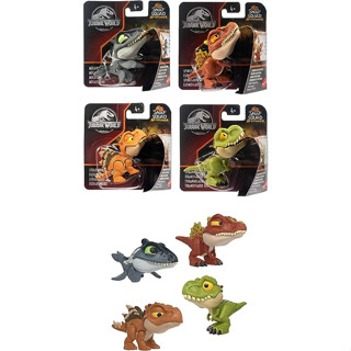 Mattel Jurassic World (JURASSIC WORLD) Kamikami Collection II [ลดราคากล่อง 4 ตัว] [อายุ 4~] 986C-GXW58