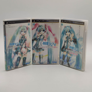 Hatsune Miku Project Diva + 2nd + extend รวม 3 ภาค แผ่นสภาพดี SONY PSP