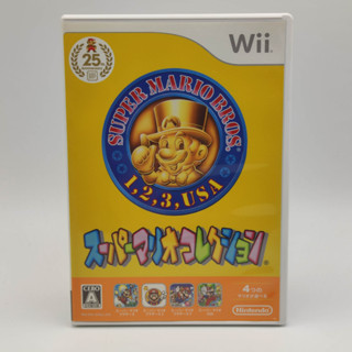 Super Mario Collection แผ่นสภาพดี Nintendo Wii JP