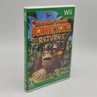 Donkey Kong Returns แผ่นมีรอย เล่นได้ Nintendo Wii JP