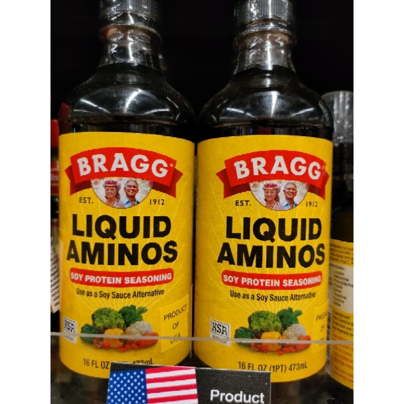 BRAGG Liquid Aminos SOY PROTEIN SEASONING 473g TF