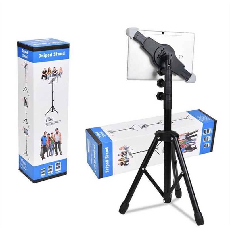 ขาตั้ง สำหรับiPad,แท็บเล็ต หมุนได้ 360 องศา ขาตั้งที่จับ มือถือ แท็บเล็ต สำหรับiPad tripod Stand 🌷