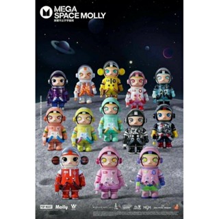 ⚡พร้อมส่ง⚡ แบบสุ่ม, ตัวแยก Mega Space Molly 100% Collection Series 2 Blind box / Pop Mart x Kenny Wong