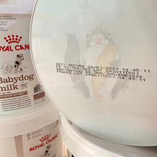 🍼 ถูกที่สุด❗️ นมรอยัลคานินสูตรลูกสุนัขRoyalcanin babydog milkนมชูการ์ นมกระรอก✅แถมช้อนตวงไซริ้ง หมดอายุ15/06/2027
