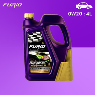 FURIO น้ำมันเครื่อง เบนซิน สังเคราะห์แท้ FULLY SYNTHETIC HYBRID SP 0W20 สำหรับ ไฮบริด (4L)