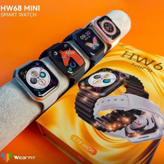 hw68miniจอ41mmมี2สายแถมเคส+ฟิล์ม สินค้าพร้อมส่ง