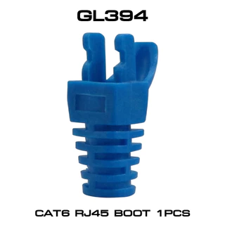 ✅มาตรฐาน GLINK GL-394 Boots RJ45 Cat6 ปลอกหุ้มหัวแลน บูทส์หัวแลน RJ45 ใช้ได้ทั้ง CAT5 /CAT6 (50ตัว/Pack) บูทสายแลน GL394