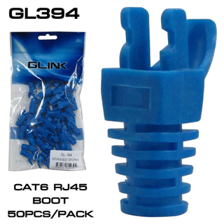 ✅มาตรฐาน GLINK GL-394 Boots RJ45 Cat6 ปลอกหุ้มหัวแลน บูทส์หัวแลน RJ45 ใช้ได้ทั้ง CAT5 /CAT6 (50ตัว/Pack) บูทสายแลน GL394