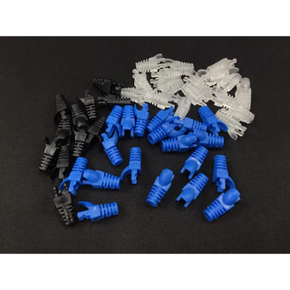 ✅มาตรฐาน GLINK GL-394 Boots RJ45 Cat6 ปลอกหุ้มหัวแลน บูทส์หัวแลน RJ45 ใช้ได้ทั้ง CAT5 /CAT6 (50ตัว/Pack) บูทสายแลน GL394