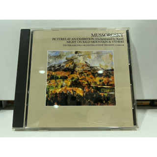 1   CD  MUSIC  ซีดีเพลง   MUSSORGSKY PICTURES AT  AN EXHIBITION ORMANDY     (B14E8)