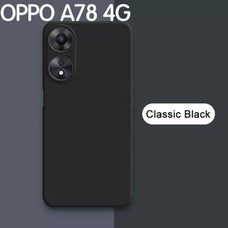 Realme C51/A58 4G/A78 4G(พร้อมส่งในไทย)เคสTPU​นิ่ม​สีพาสเทลแบบคลุมกล้องOPPO A78 4G/A58 4Gตรงรุ่น