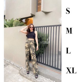 Code : M8 Lalabelle Set ชุดเซ็ต เสื้อกล้ามมาคู่กับกางเกงขายาว สำหรับผู้หญิง ไซส์ S-XL