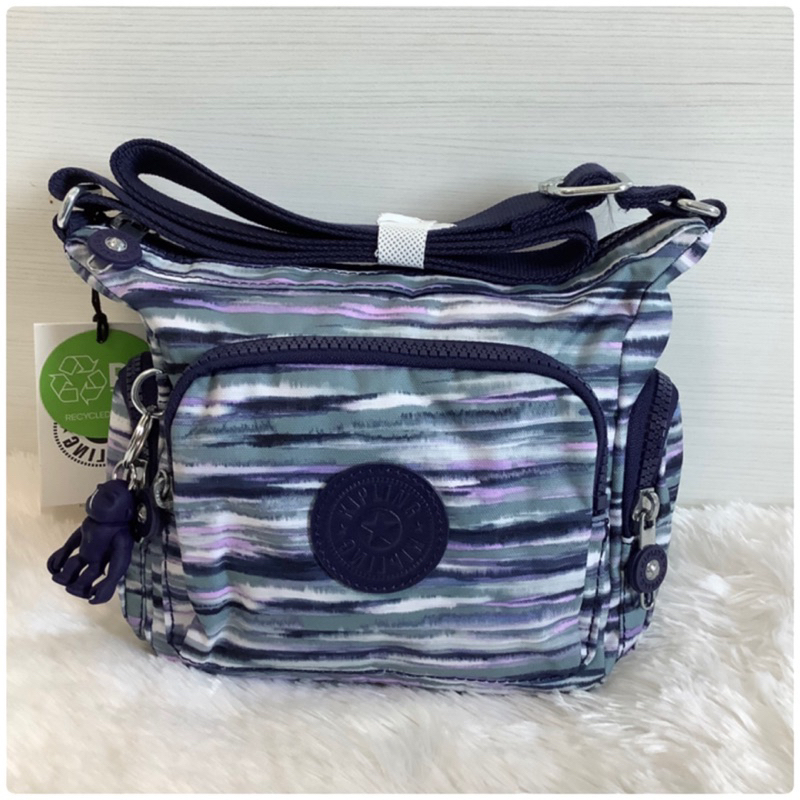 Kipling Gabbie Mini @ Brush Stripe ของแท้