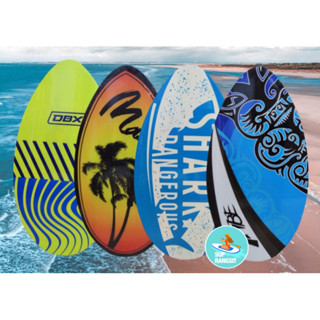 พร้อมส่งในไทย skim board 35" flatland สกิมบอร์ด เซิร์ฟบก เซิร์ฟชายหาด เซิร์ฟน้ำตื้น for beginner skim board