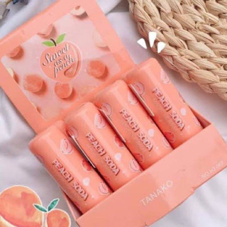 ลิปพีชยกกล่อง12ชิ้นHT-067 Tanako magic lip blam ลิปพีช บำรุงริมฝีปาก🍑ลิปมันเปลี่ยนสี#ลิปสติกTanako #ลิปบาล์ม#ลิปมัน