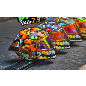 หมวกกันน็อคDecken รุ่น RAPTOR[ส่งฟรี]🤩! 🤩