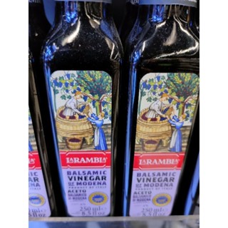 BALSAMIC VINEGAR Organic  250ml LA RAMBLA