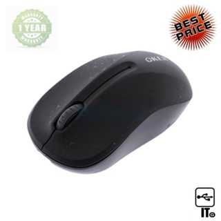 WIRELESS MOUSE OKER M537 BLACK ประกัน 1Y เมาส์ไร้สาย เมาส์ เม้าส์ เม้า เม้าท์ เมาส