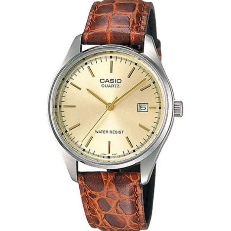 CASIOนาฬิกาข้อมือสายหนัวรุ่นMTP -1175E-7B ของแท้รับประกัน 1ปี