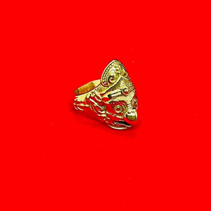 แหวนสแตนเลส พญาครุฑ ทองเลเซอร์ ไม่ลอกไม่ดำ สินค้าจริงสวยมาก  มีของพร้อมส่ง