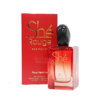 น้ำหอม She Rouge pour femme EDP 100 ml.