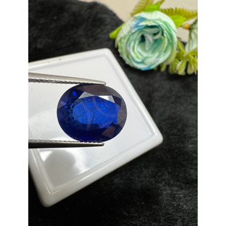 Lab Blue sapphire 12x14mm 1 pieces